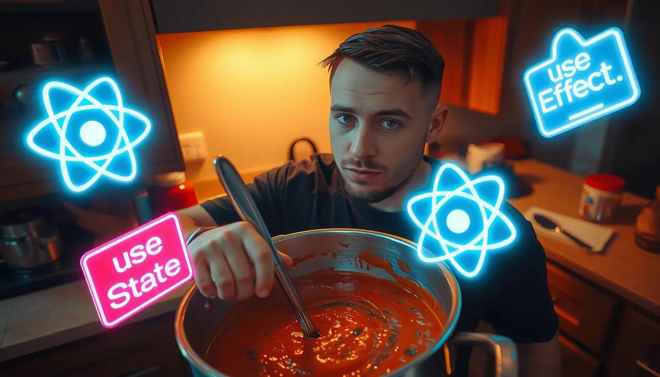 Cooking Up React Components: A Developer's Recipe